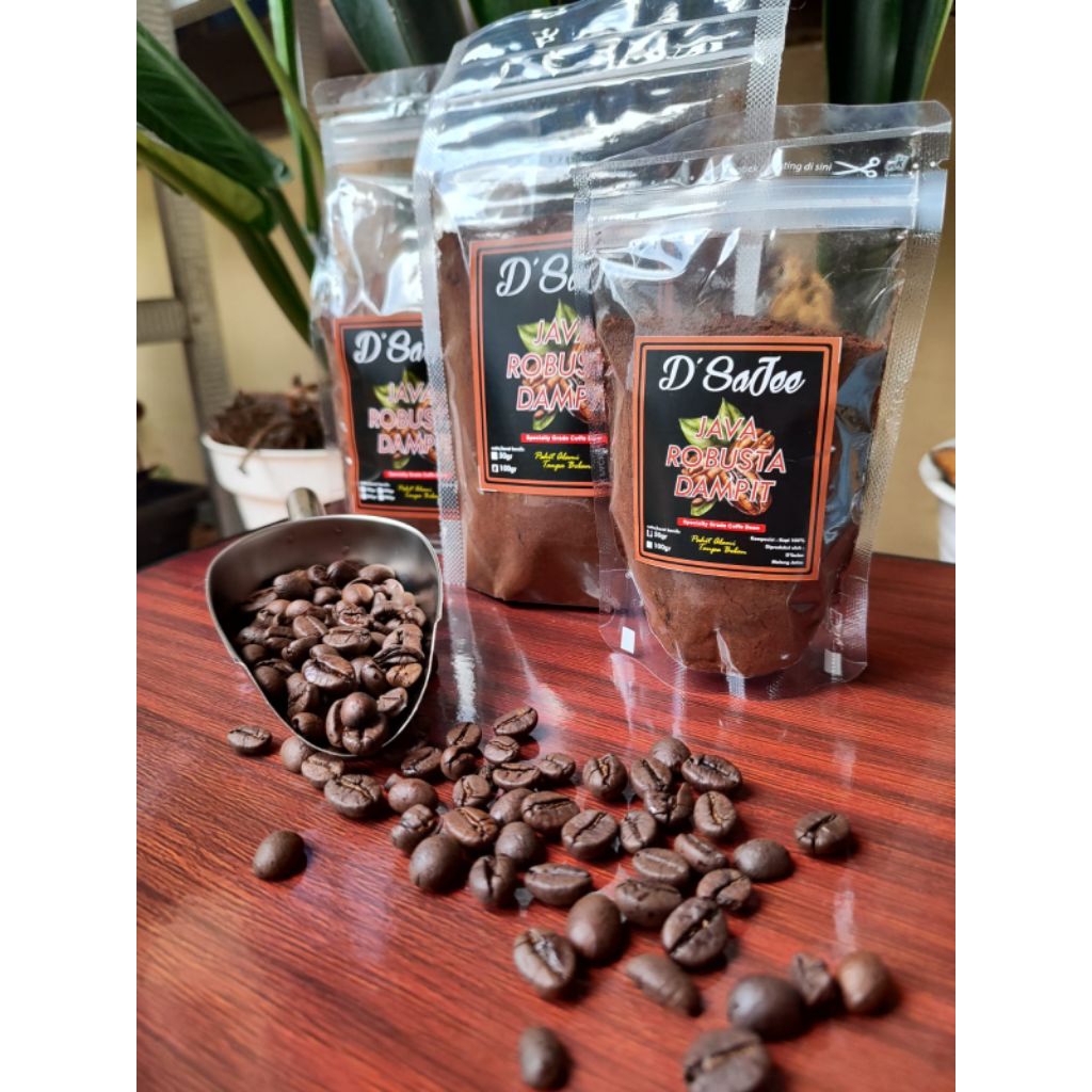 

Kopi Bubuk Robusta Dampit 100gr & 50gr