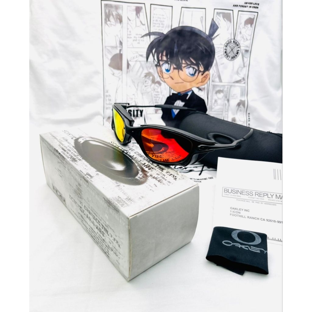 kacamata hitam sporty pria Oakley juliet X1 lensa polarized