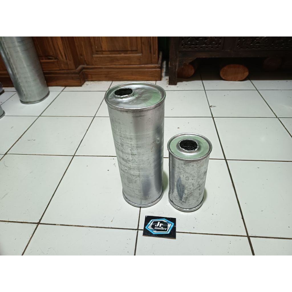 Tabung standar knalpot depan belakang mobil Jimny katana, siera, ertiga, Timor, Hilux
