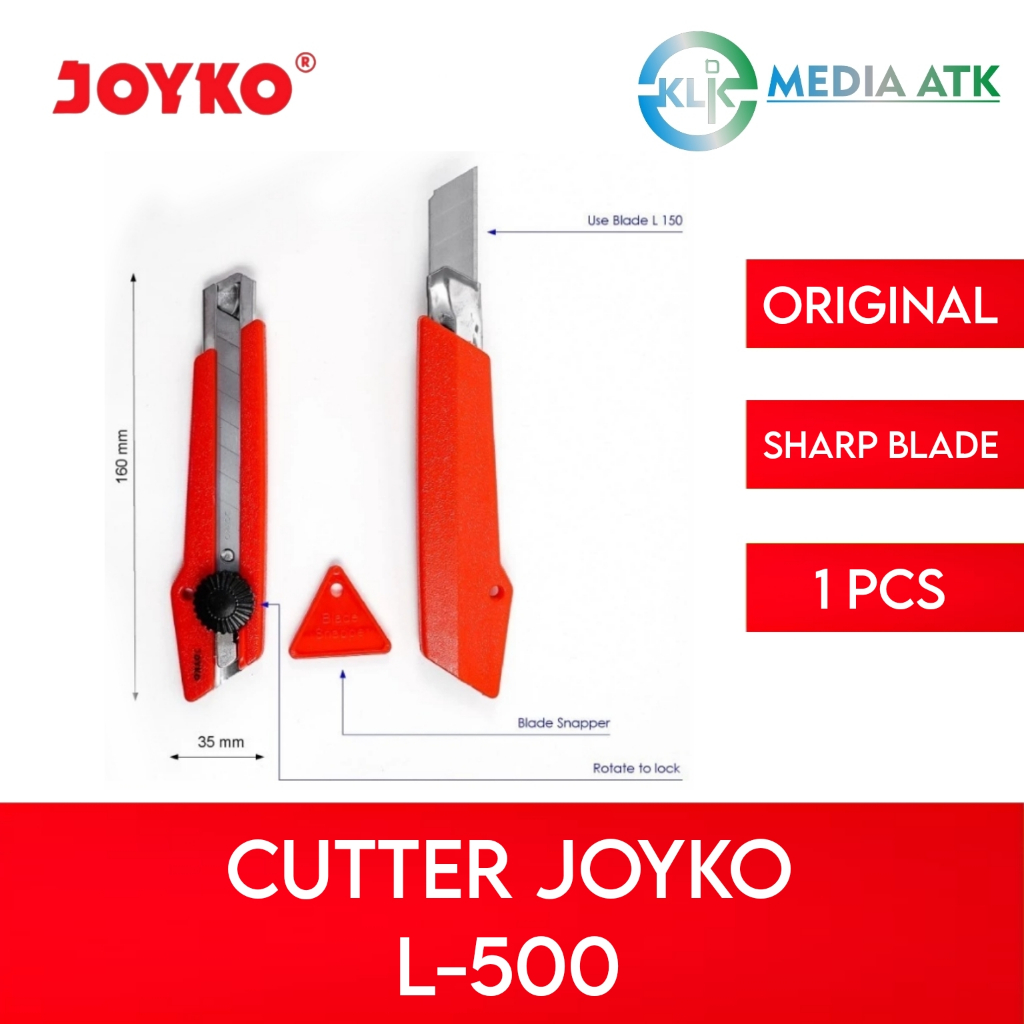 

Cutter Pemotong Joyko L-500-CU - 1 Pcs
