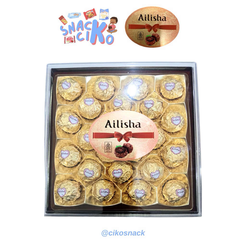 

[READY] Ailisha Peanut Chocolate Balls 300gr