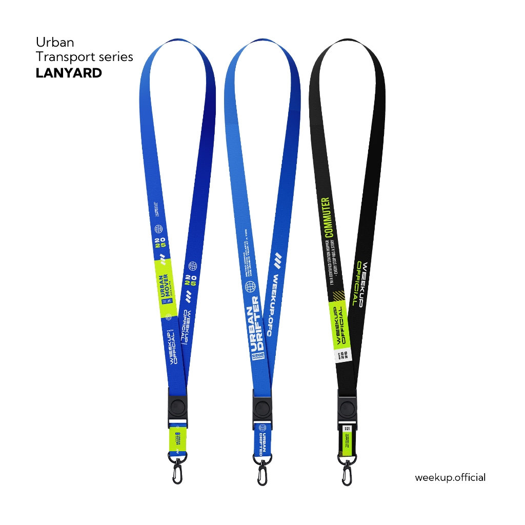 

WEEKUP Lanyard Series | Urban mover