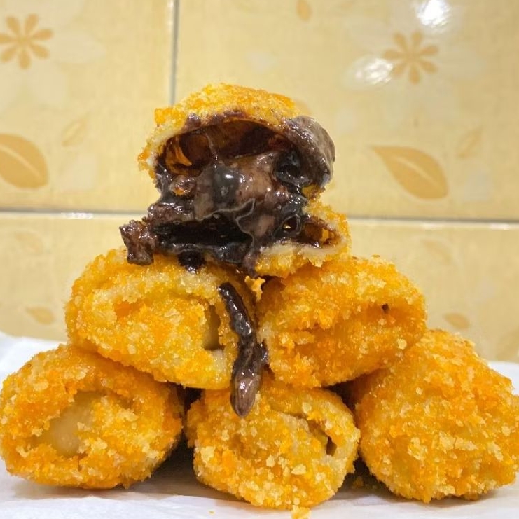 

RISOL COKLAT LUMER||Risol frozen isi 5 pcs