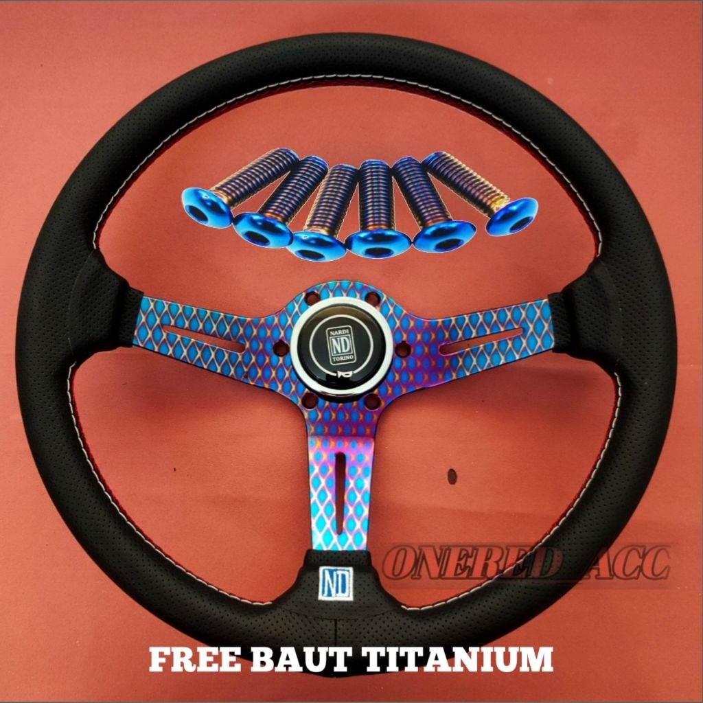 stir racing import Nardi bunglon / setir racing celong titanium