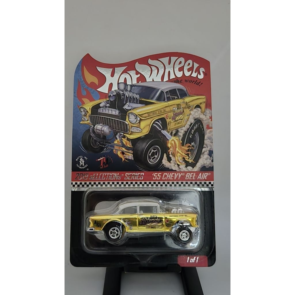 [Barang Langka] HotWheels RLC 2019 '55 Chevy Bel Air Gasser "Dirty Blonde" | Hot Item | Collectors M
