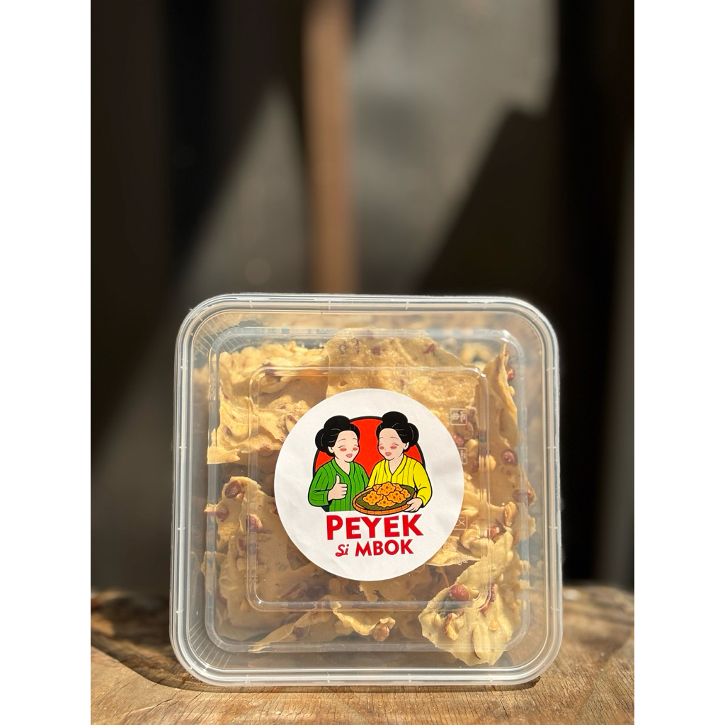 

Peyek Si Mbok // Peyek kacang tanah uk.130gr rempeyek gurih