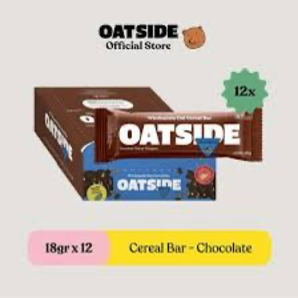 

Oatside Cereal Bar 1 Box isi 12pcs 18gr