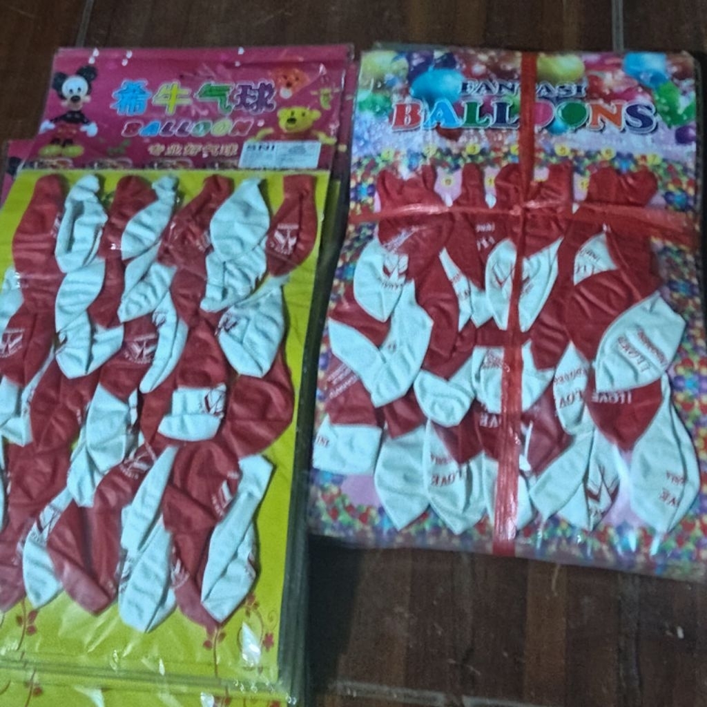 Bolon merah putih / Balon ultah / balon 17agustus