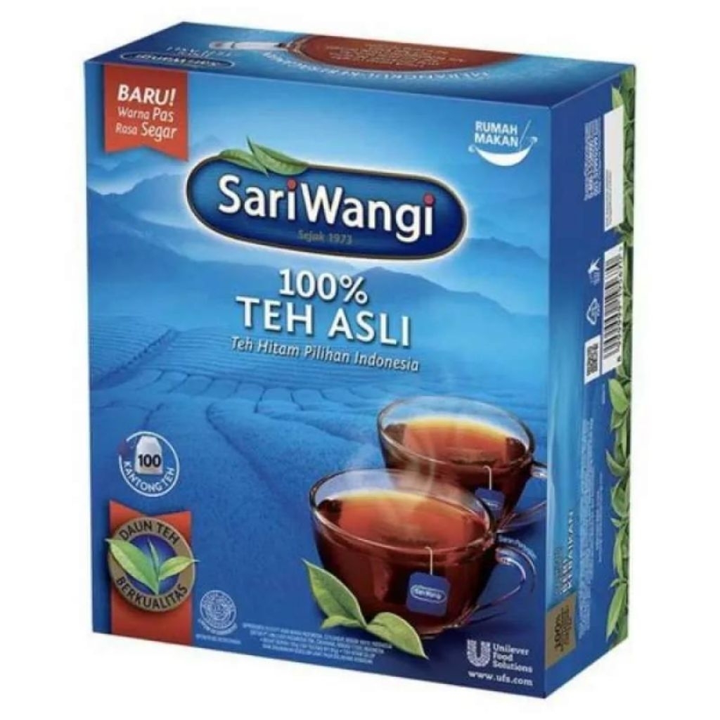 

Teh Sari Wangi isi 100 kantong