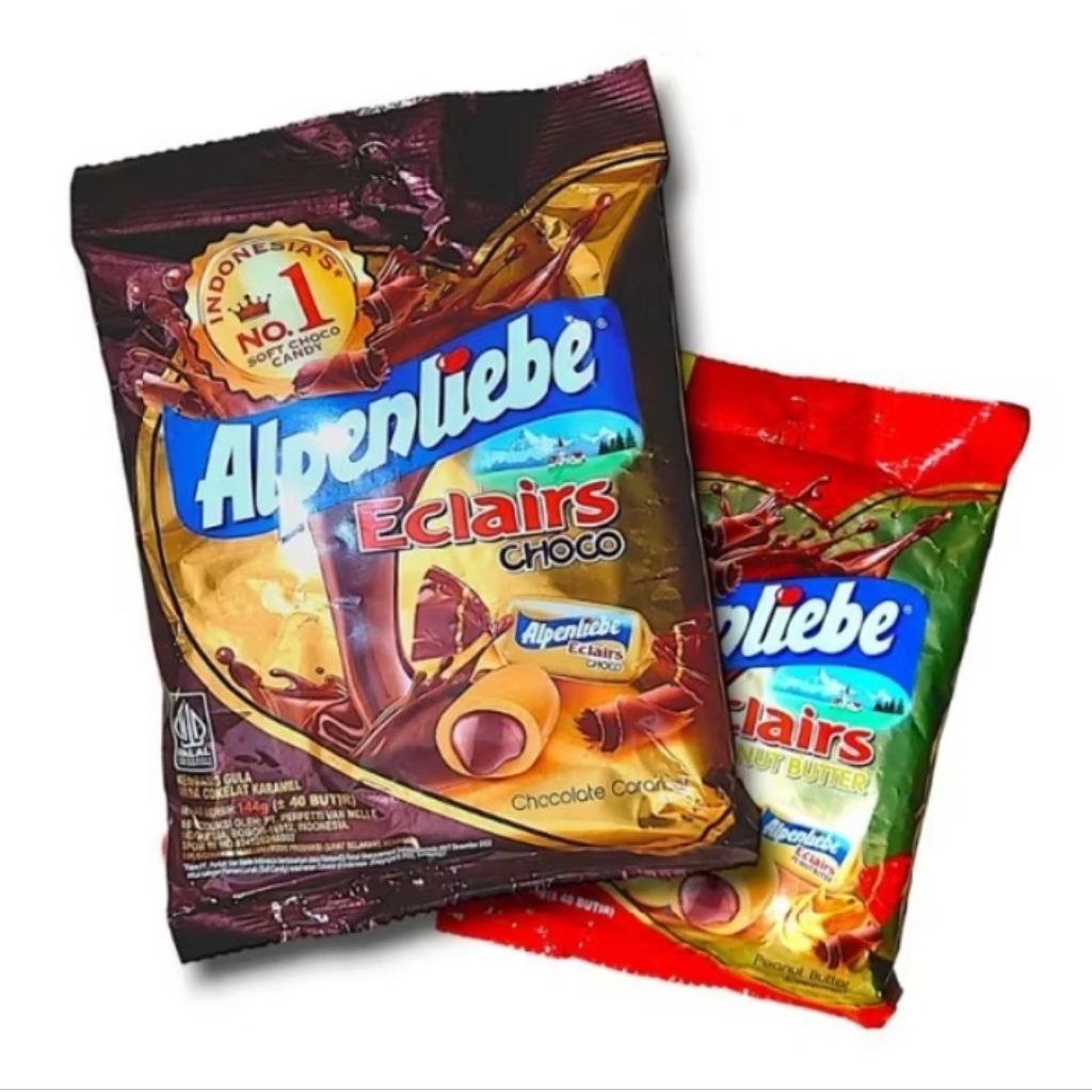 

Promo Terbatas Permen Alpenliebe eclair chocolate caramel kemasan praktis ekonomis