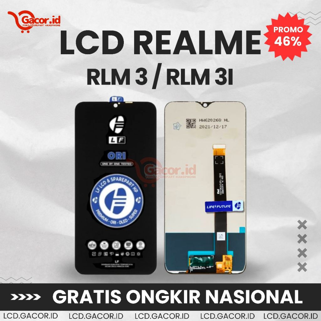 GACOR.ID - Lcd Realme 3 / Realme 3i Original Fullset Touchscreen Life Future kualitas terbaik dan te