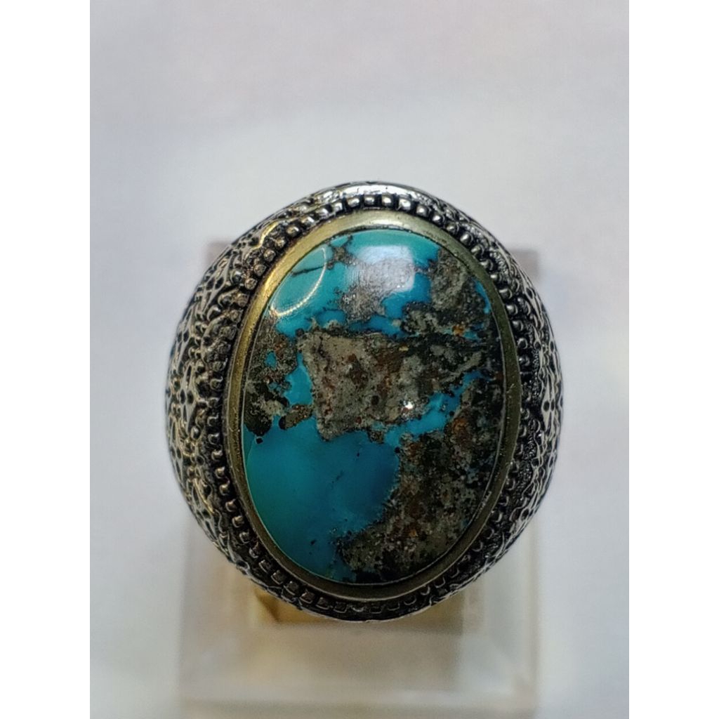 batu pirus biru panci