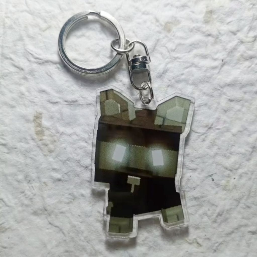 ganci Racoon INVERTED Pet Mutations Grow A Garden keychain gantungan kunci Grow A Garden Raccoon Rak
