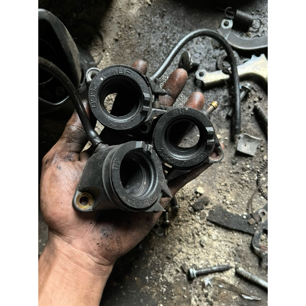 manipol karbu satria fu original copotan motor