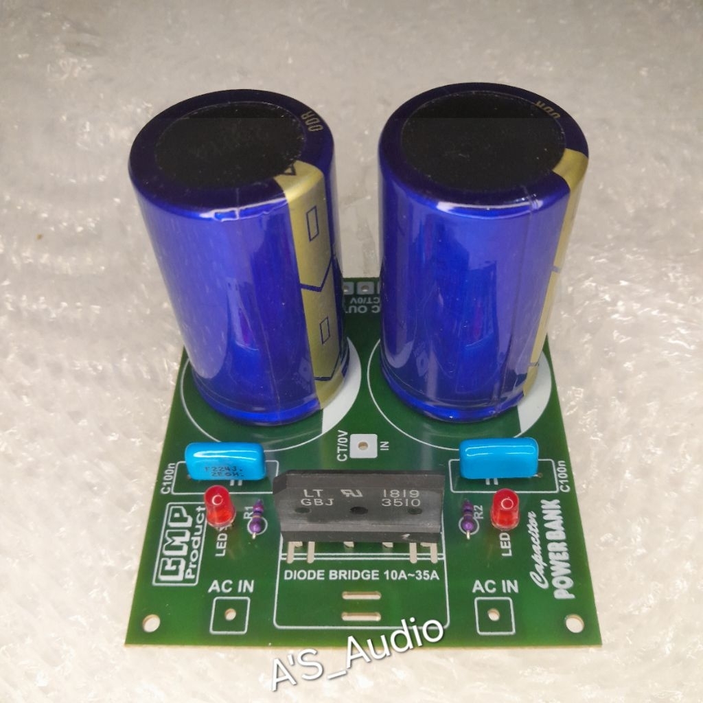 KIT PSU PCB 2 ELCO 4 ELCO 6ELCO 8ELCO 10000UF 50V BIRU ODR