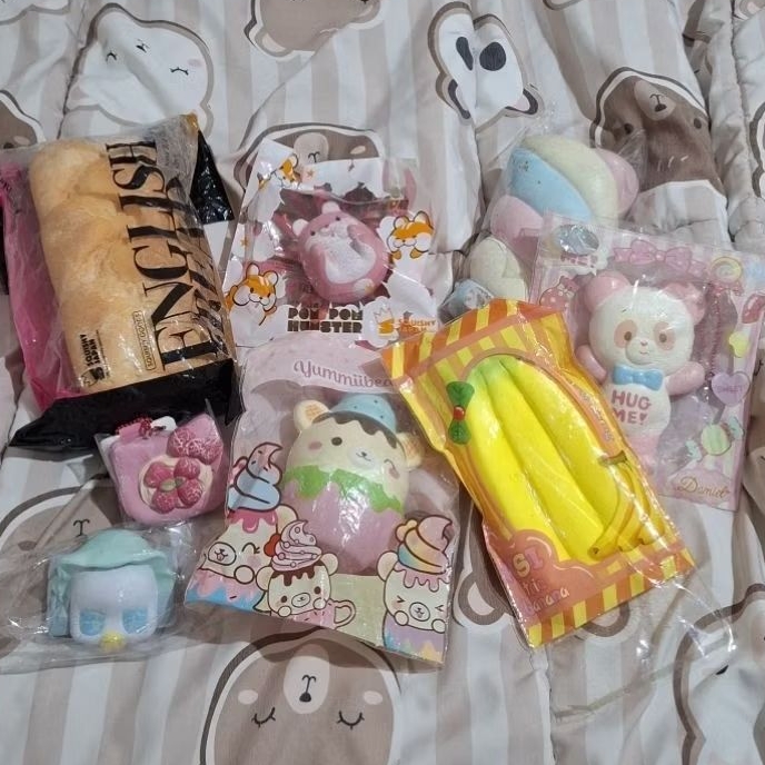 CLEARANCE SALE SQUSIHY IBLOOM KSI NIC YUMMIIBEAR ORIGINAL LICENSED KOLEKSI PRIBADI