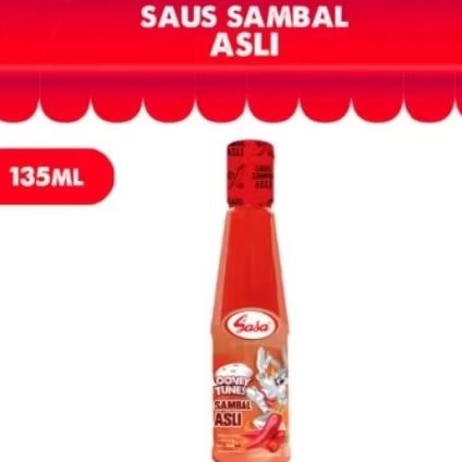 

Saos sambal asli Sasa 135ml