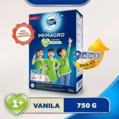 

Frisian Flag Primagro 1+ Susu Pertumbuhan anak Vanila 750 gr 1 Karton isi 18 box