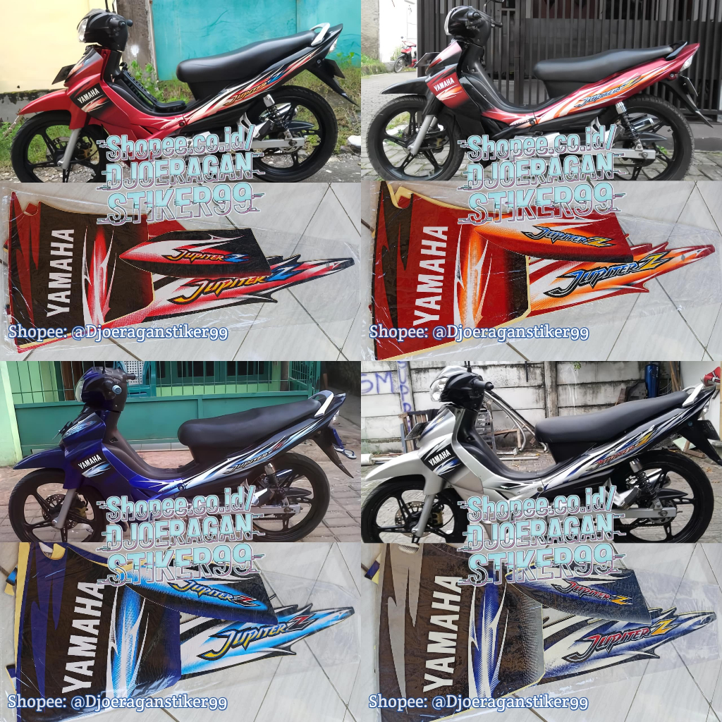 Striping Jupiter Z 2007 Stiker Sticker Lis Motor Yamaha Jupiter Z 2007 CW STD