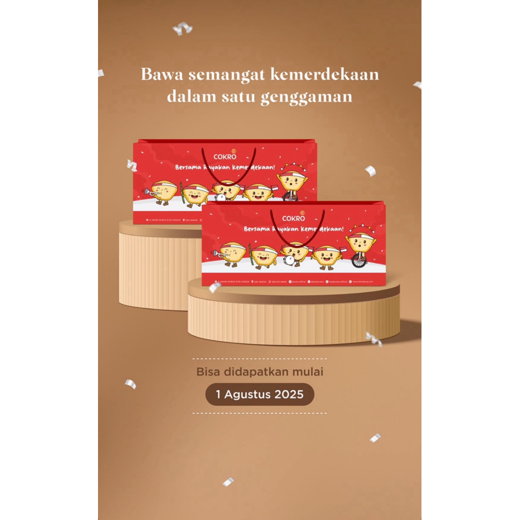 

Roti Bluder Cokro - isi 8 (Respon Kilat, Rasa Campur & Langsung Kirim)