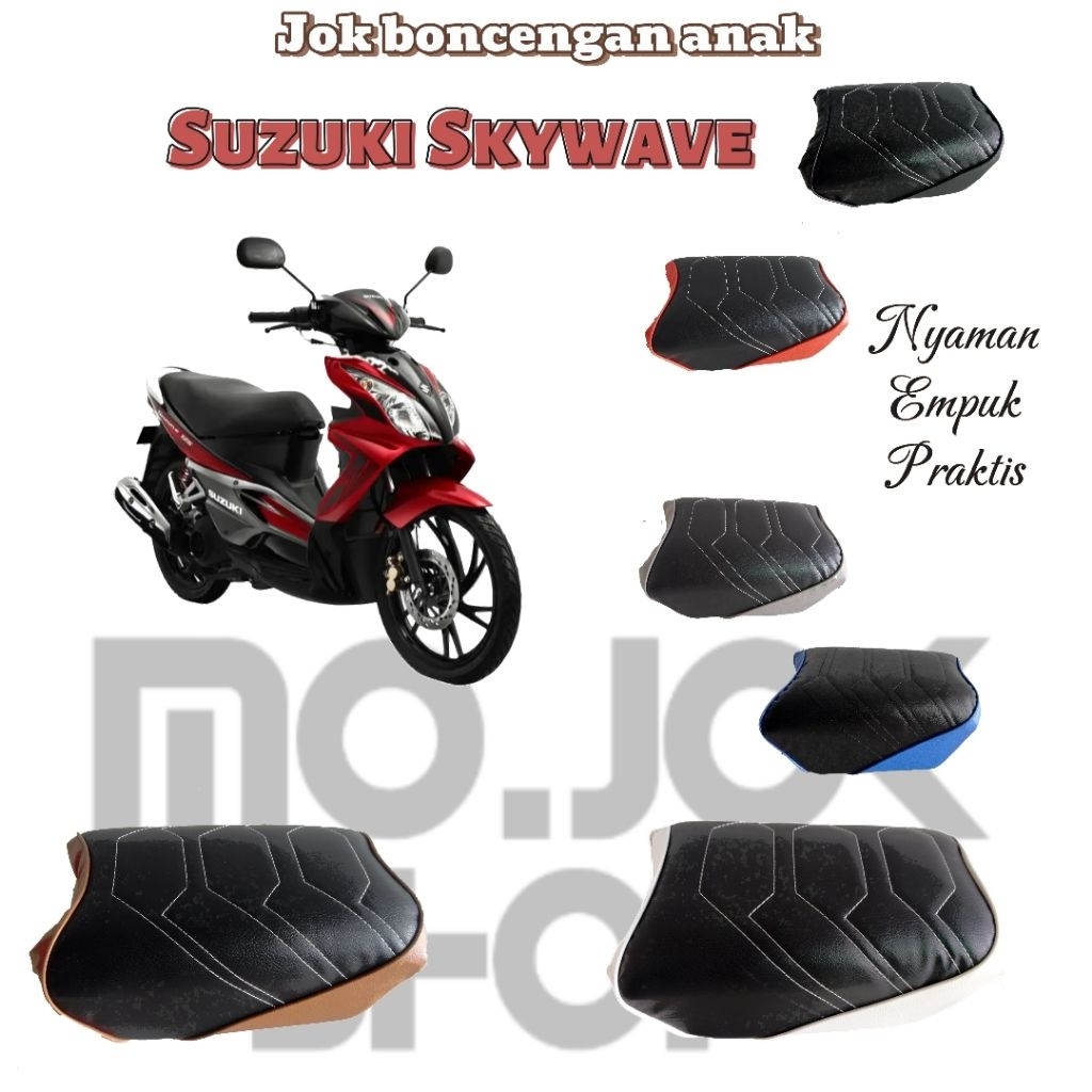Jok boncengan anak Suzuki skywave jok tambahan skywave