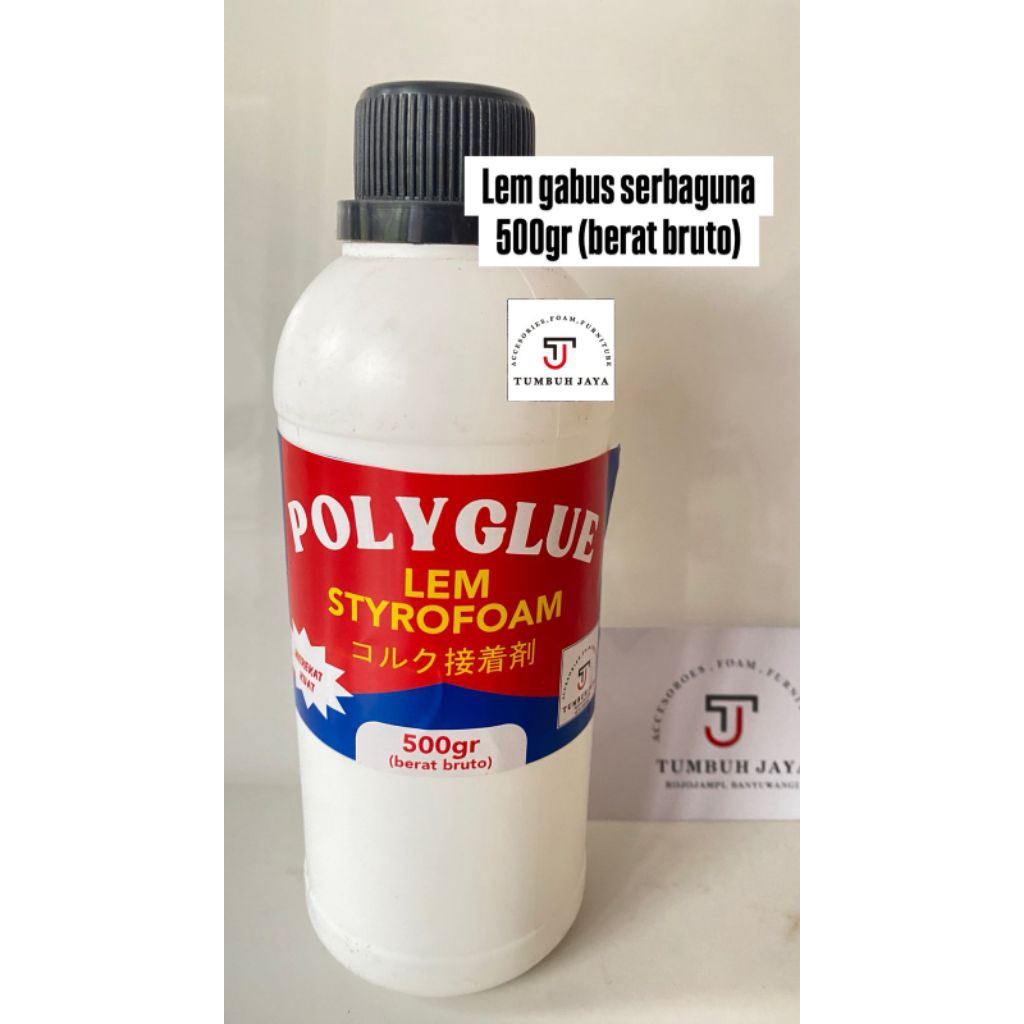 

Lem Gabus Serbaguna/Lem Styrofoam /Styrofoam Glue/Lem bening/Lem Gabus 500gr