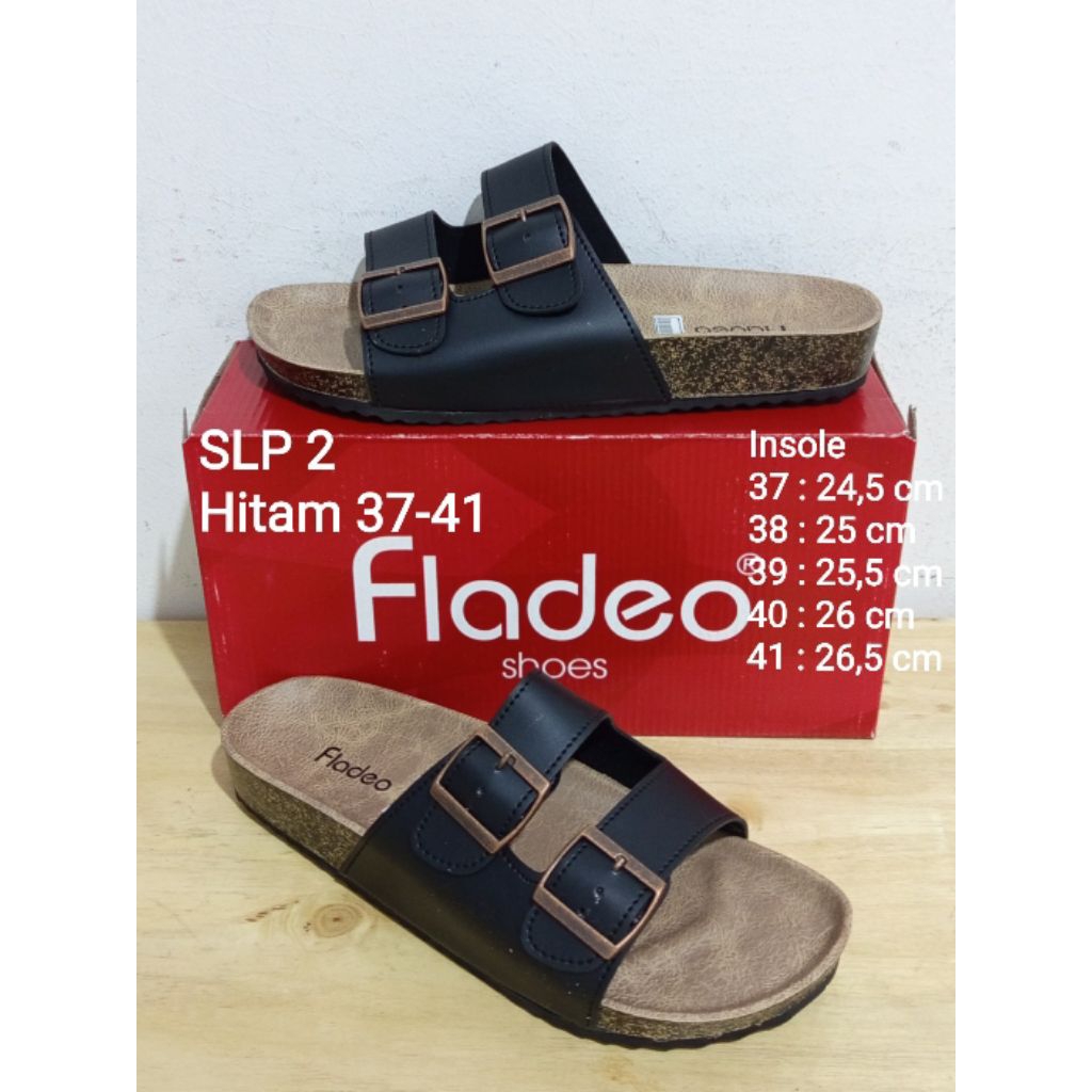 SENDAL FLADEO WANITA FOOTBED