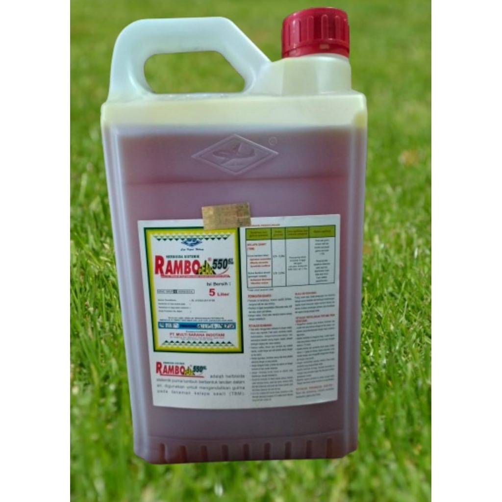 Herbisida Rambo Peak 550SL kemasan 5 Ltr