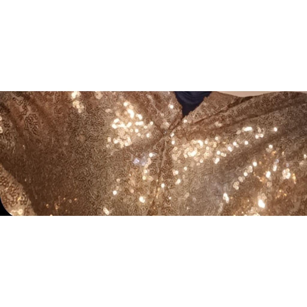 Kain Sequin atau  Glitter New buat konten