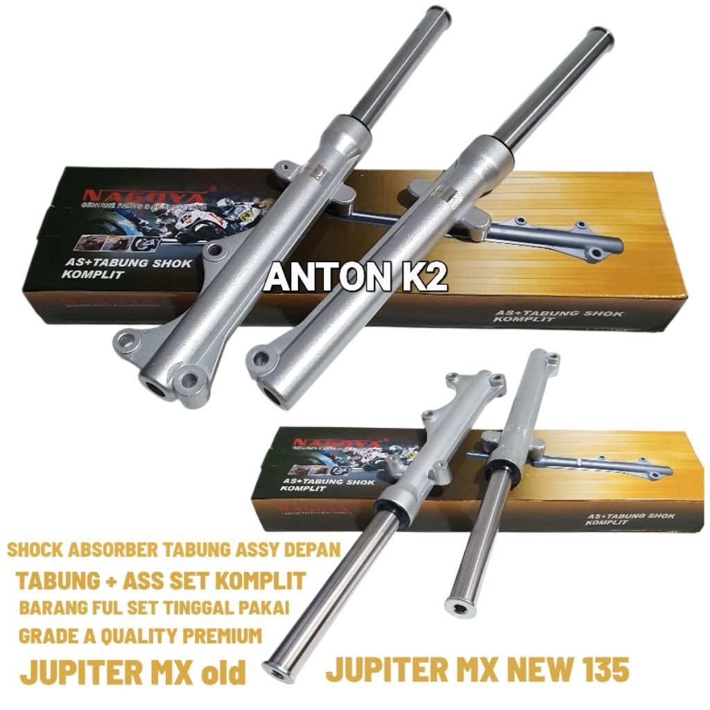 SHOCK DEPAN/ASS SHOCK TABUNG DEPAN STANDAR ORI MOTOR JUPITER MX/JUPITER MX OLD/JUPITER MX NEW 135