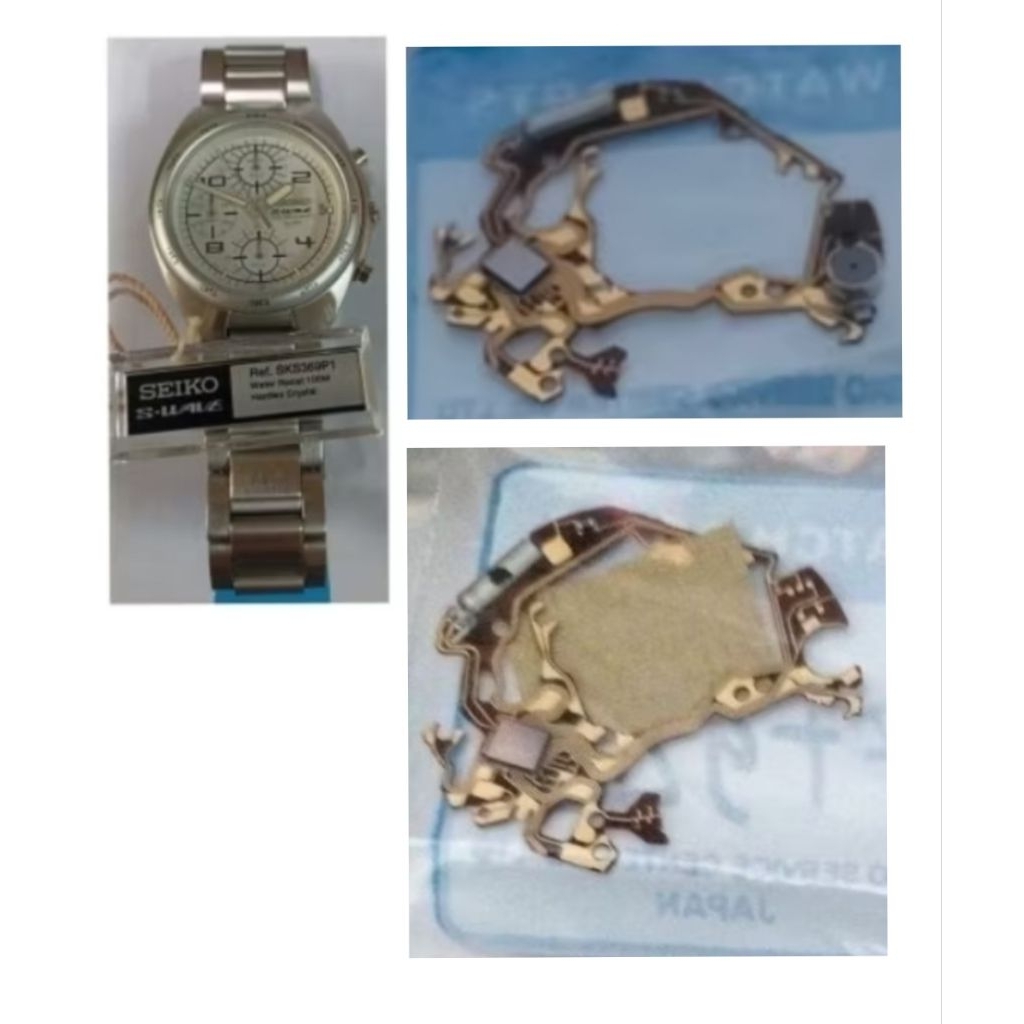 IC Seiko Crono 7T92A dan 7T62A Seiko Jepang