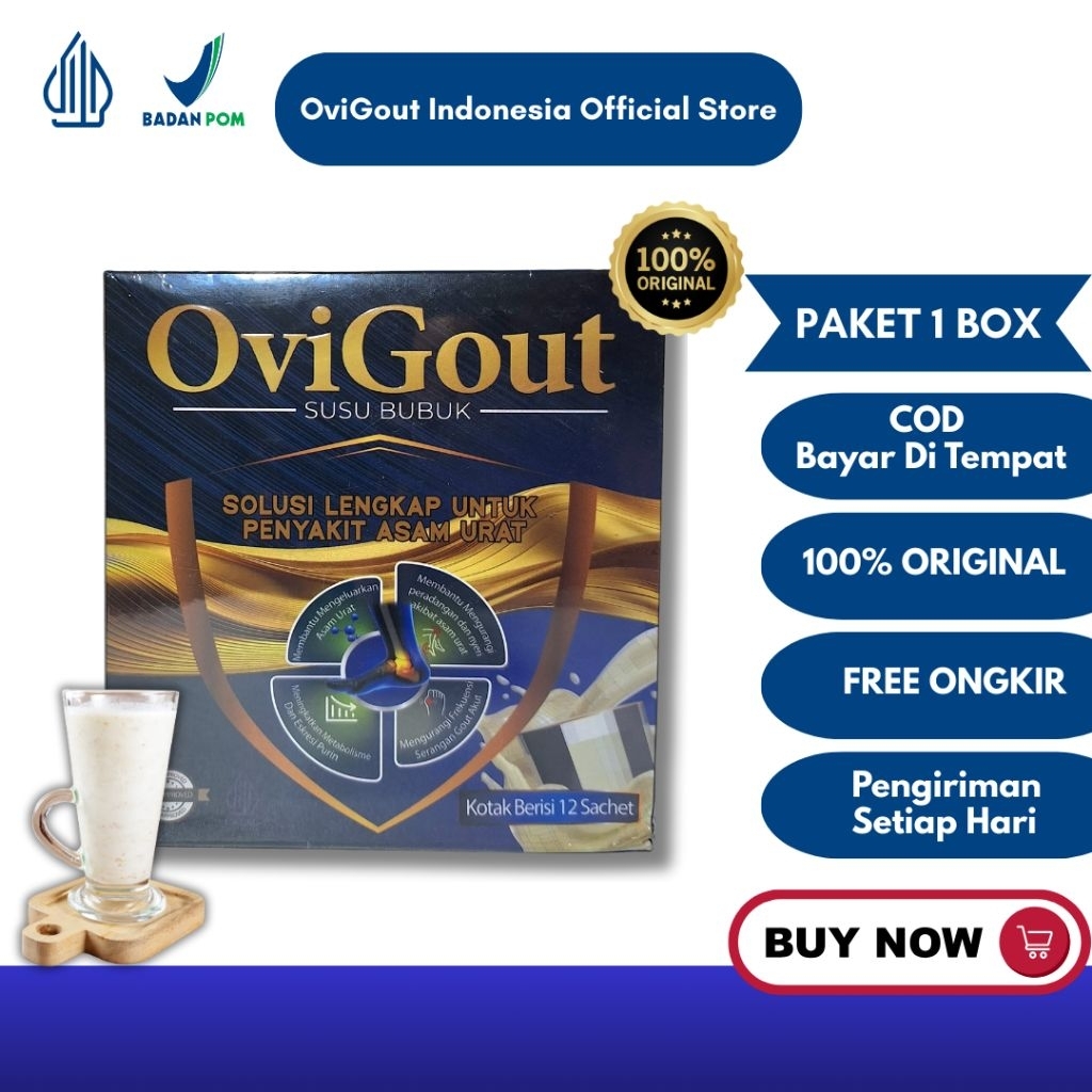 

OVIGOUT OFFICIAL STORE SUSU UNTUK PENDERITA ASAM URAT ORIGINAL TOKO RESMI HANYA DISINI