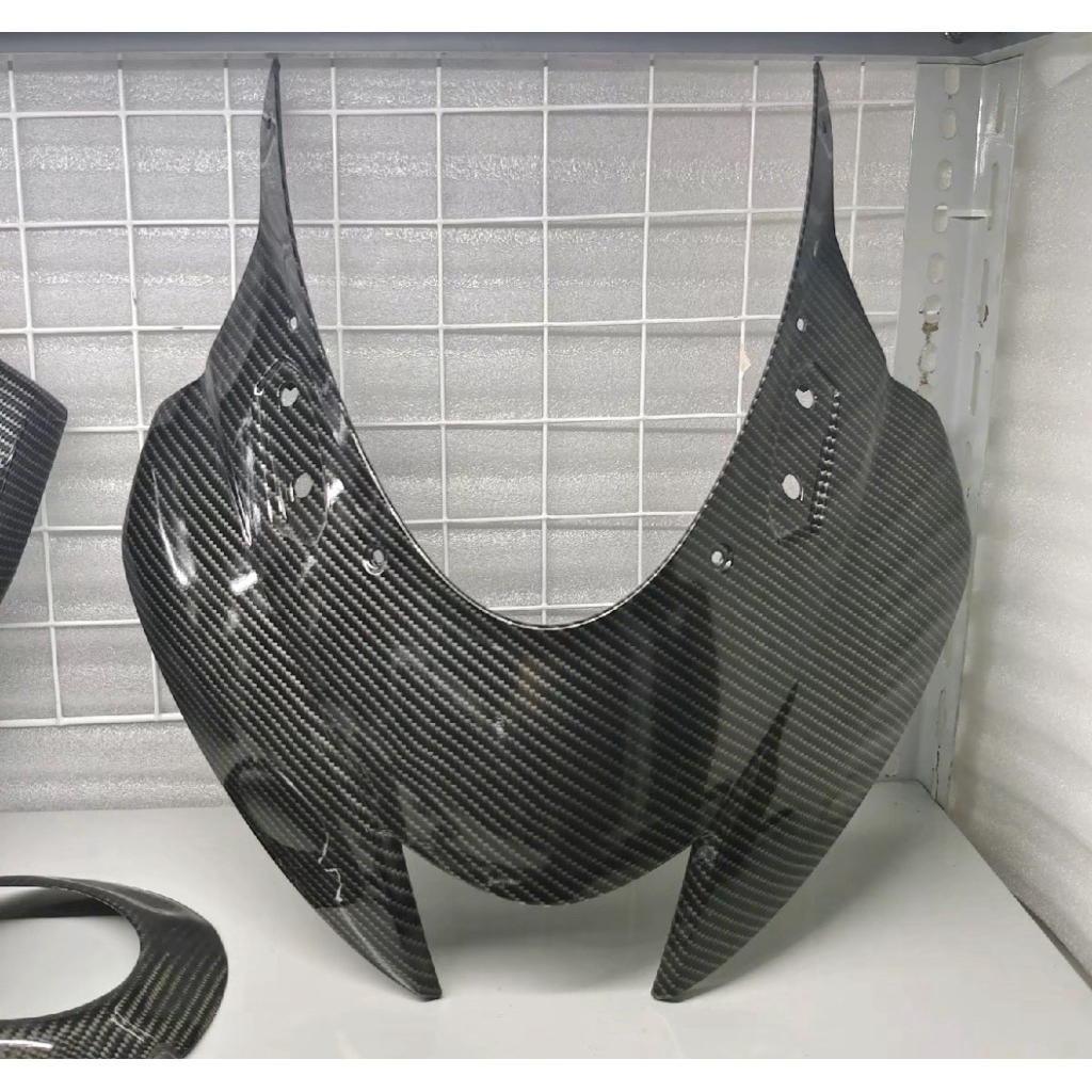 Kedok GSX R150 Carbon Topeng ori tameng depan lampu