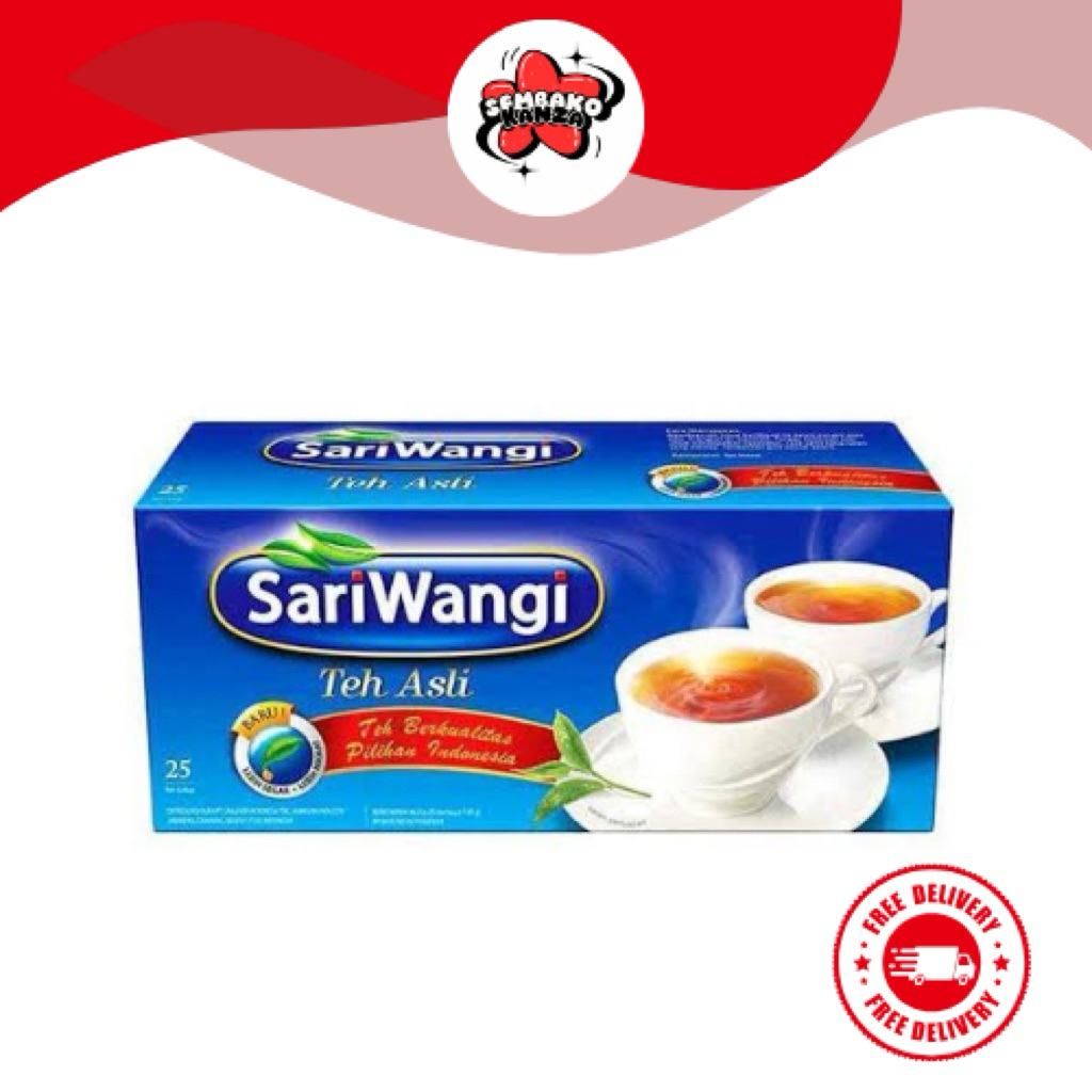 

Sariwangi Teh Asli 46gr | Kanza Groceries