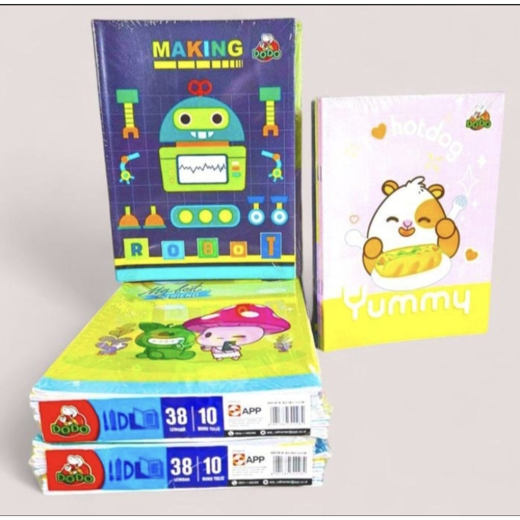 

BUKU DODO BY SIDU (ORIGINAL) 38 LEMBAR ISI 10 PCS TERMURAH