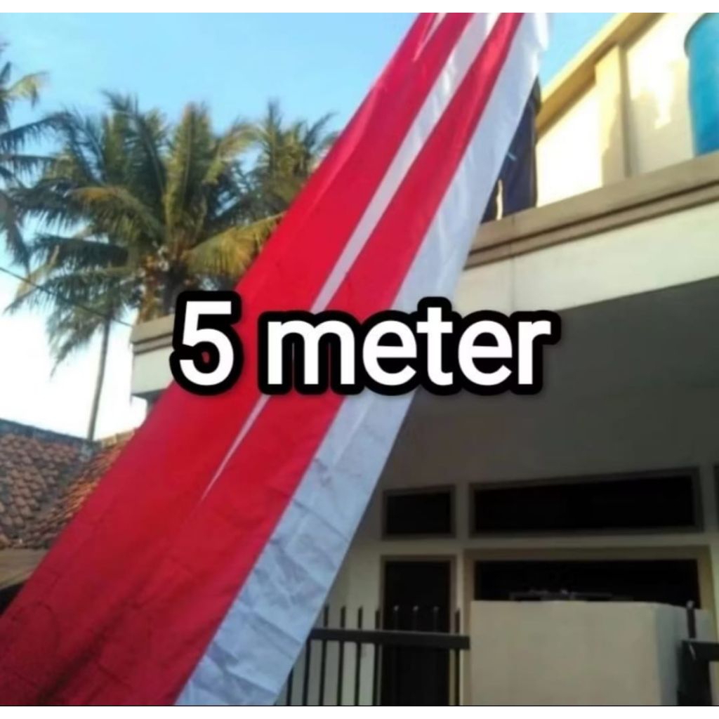 Bendera merah putih bendera panjang merah putih