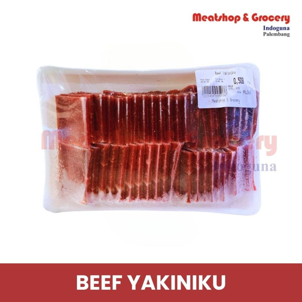 

Beef Yakiniku 500 gr | Meatshop Indoguna Palembang
