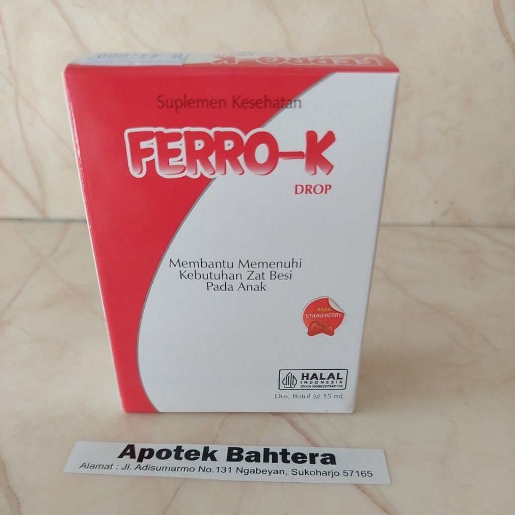 Ferro-K  drop. Suplemen zat besi anak