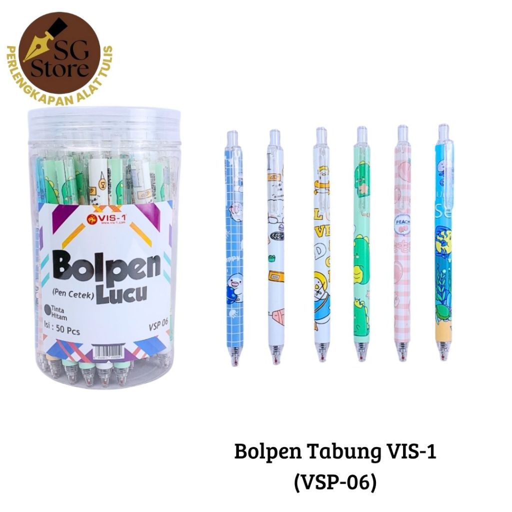

Pulpen Tabung Cetek VSP-06 / Pen / Pena