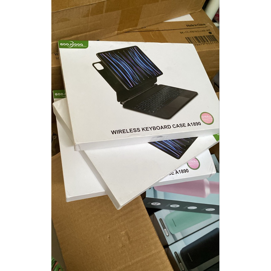Goojodog Wireless Keyboard Case A1890 (11/10.9 inch for ipad pro & Air 4, Air 5, Air 6)