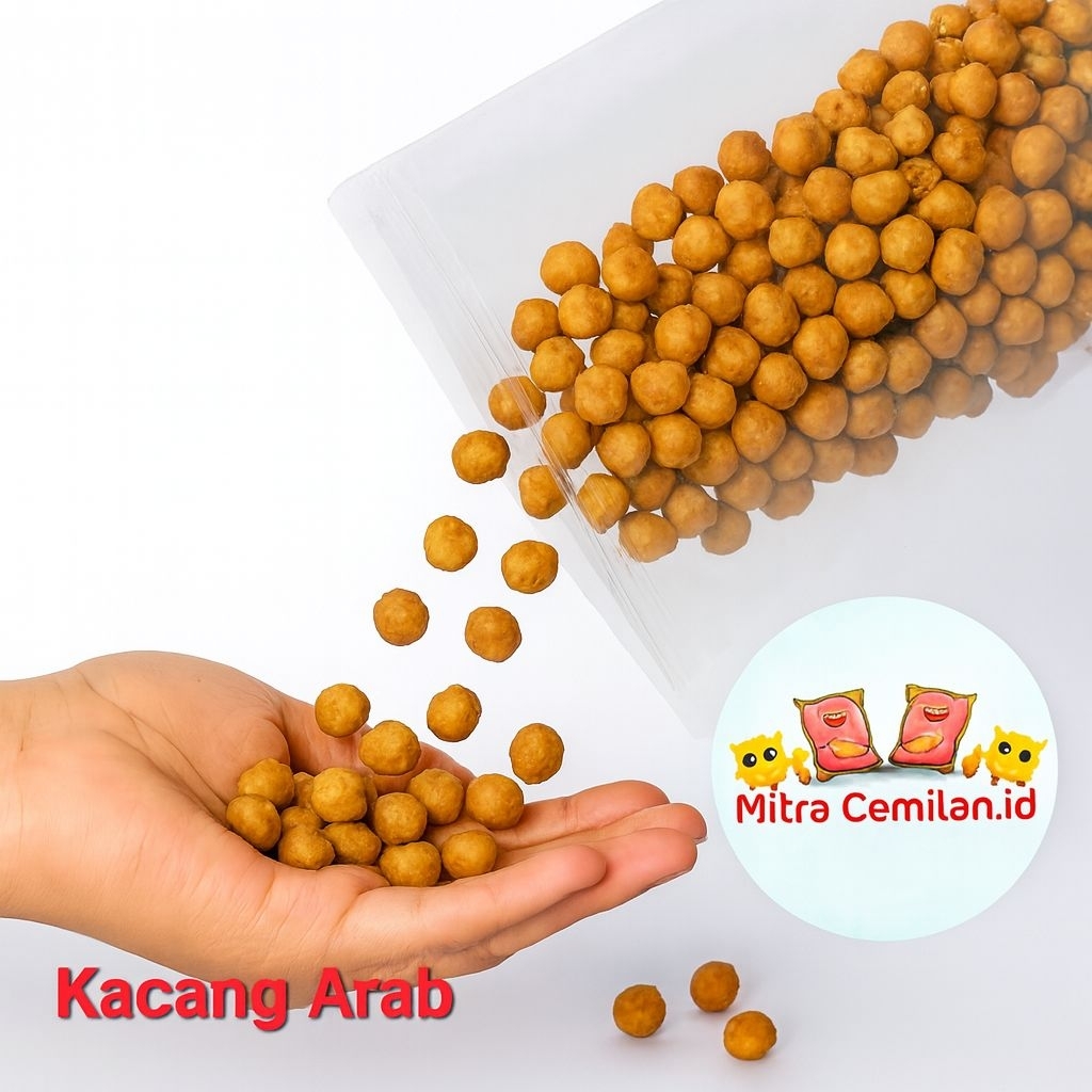 

KACANG ARAB 500GRAM, KACANG TEPUNG, KACANG LAPIS TEPUNG, KACANG ENAK // SNACK KACANG MITRACEMILANID