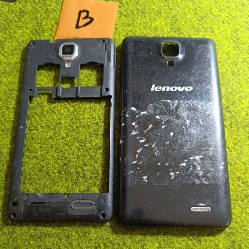 casing back door tutup baterai lenovo A536 hitam