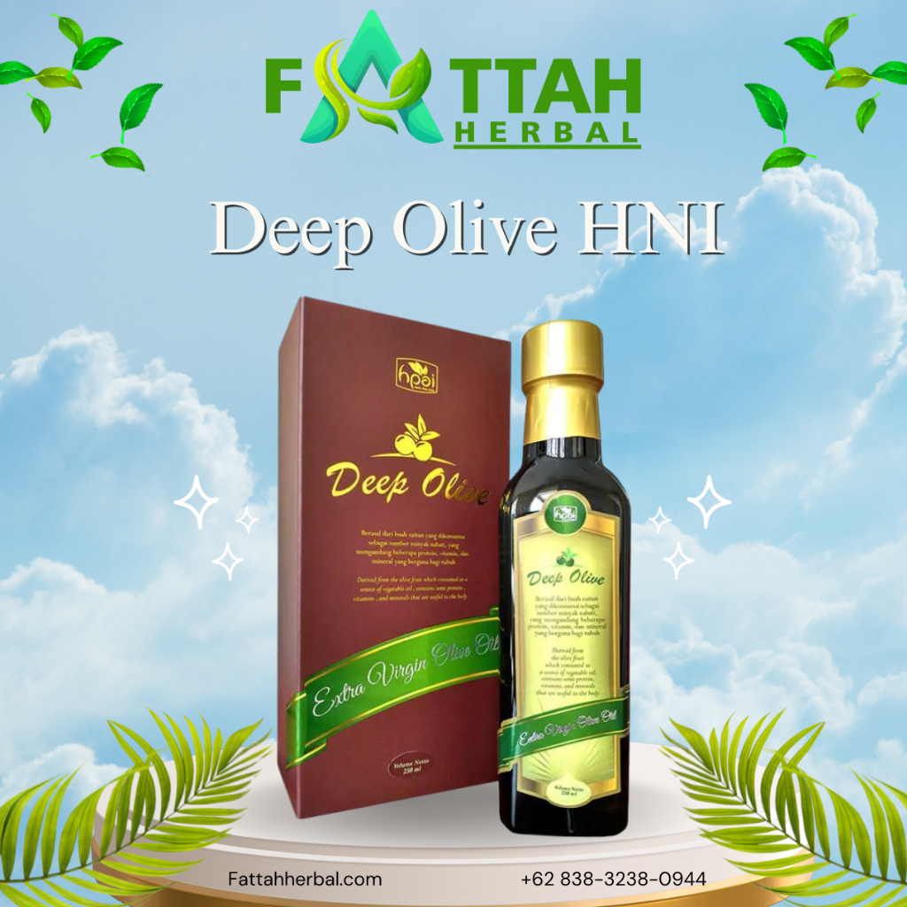 

Minyak Zaitun Deep Olive | DEEP OLIVE OIL HNI HPAI |250ML