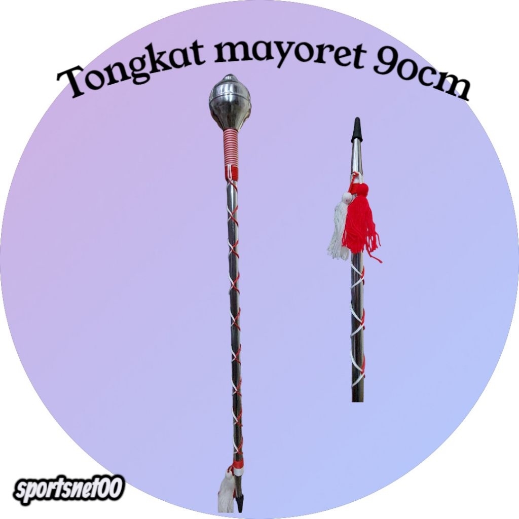 Tongkat Mayoret / Stik Mayoret / Stick Mayoret Drumband 90 cm
