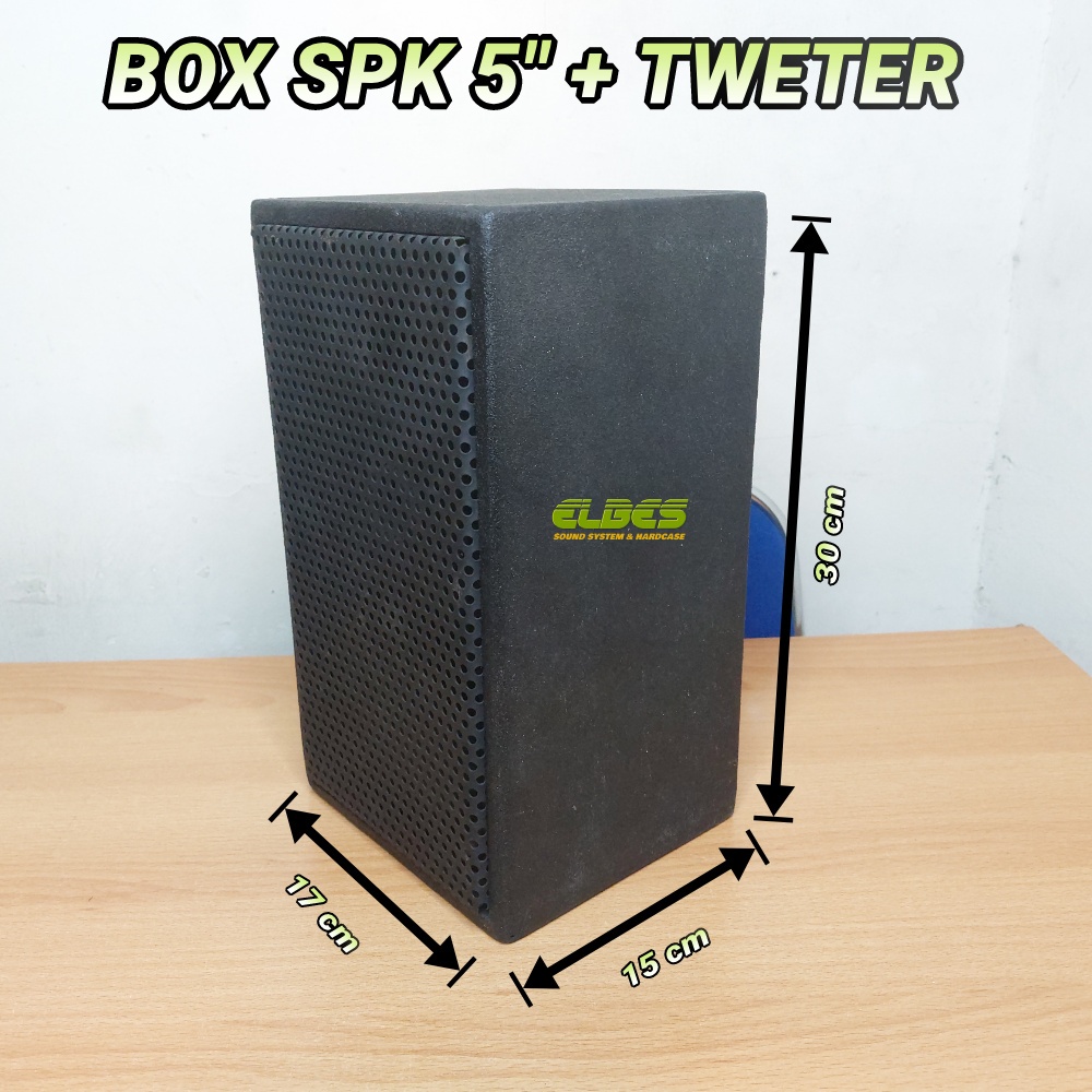 BOX SPEAKER 5 INCH PROVEN Box speaker 5in finishing textur tutup full ram besi sound miniatur