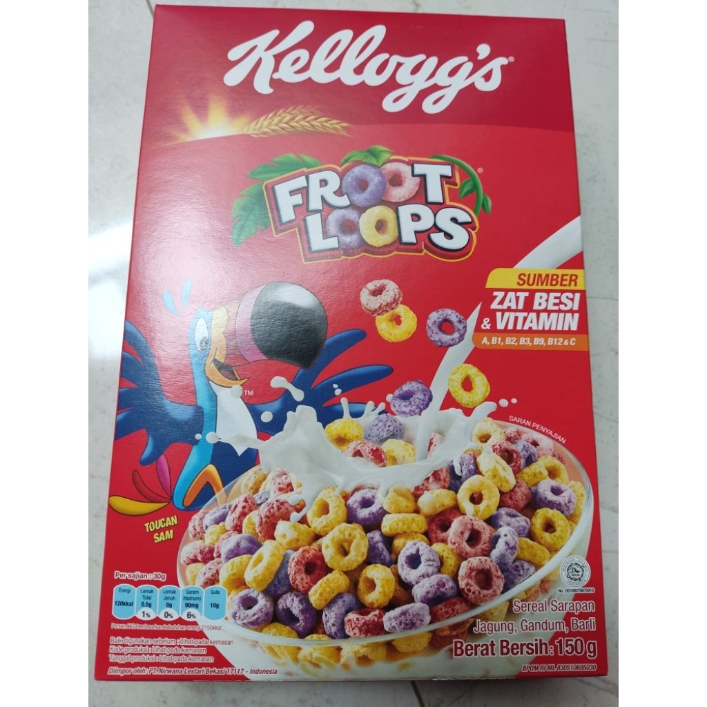 

Kelloggs Froot loops 150 gram