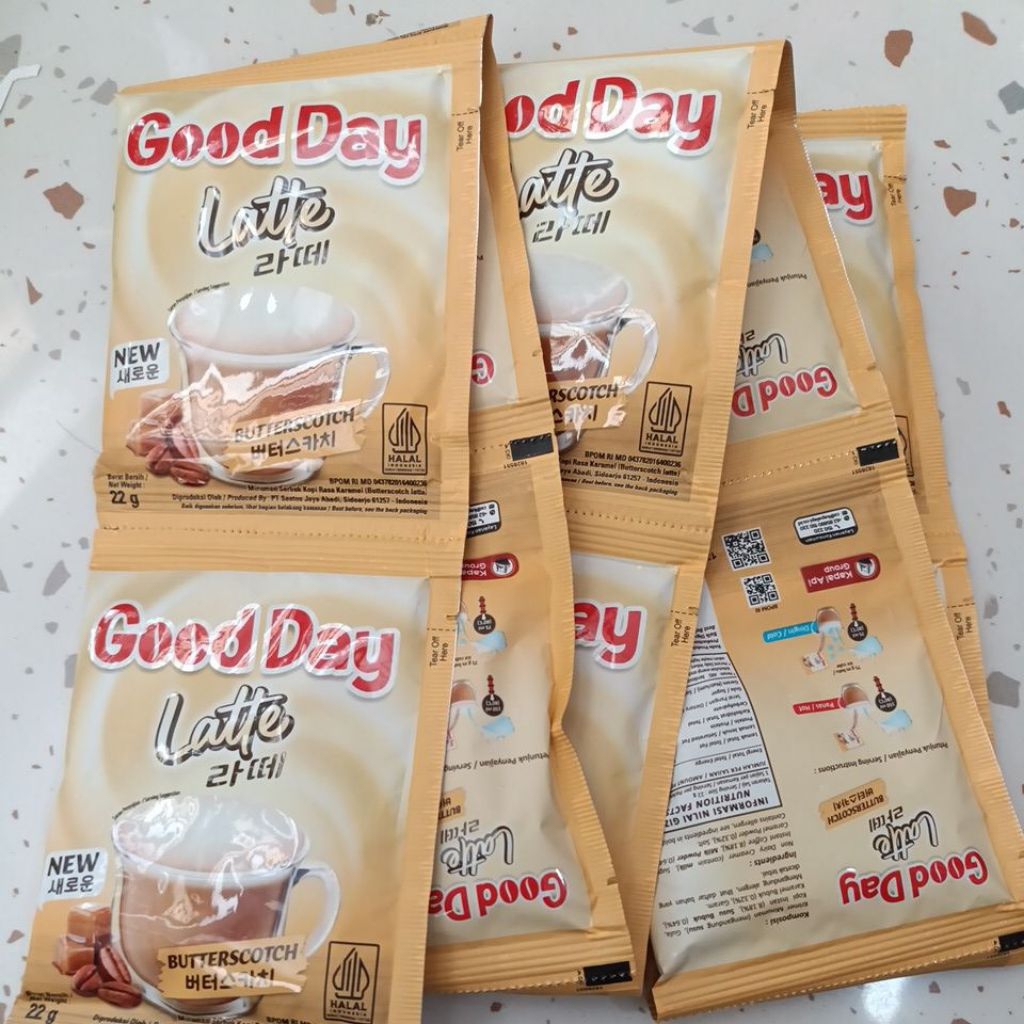 

Good day Latte buterscotch 1x10pch