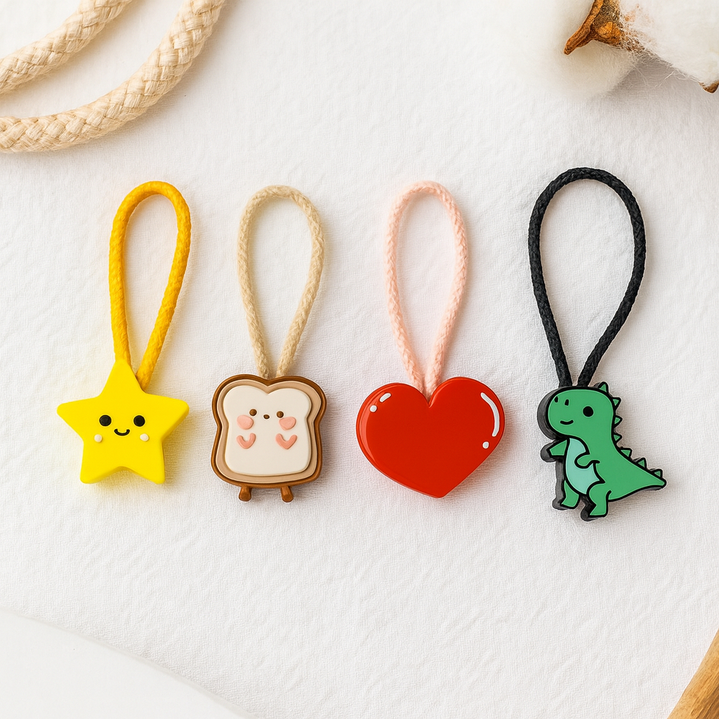 Tarikan Resleting Tas Puller Zipper Rope Model Netral Bisa Custom