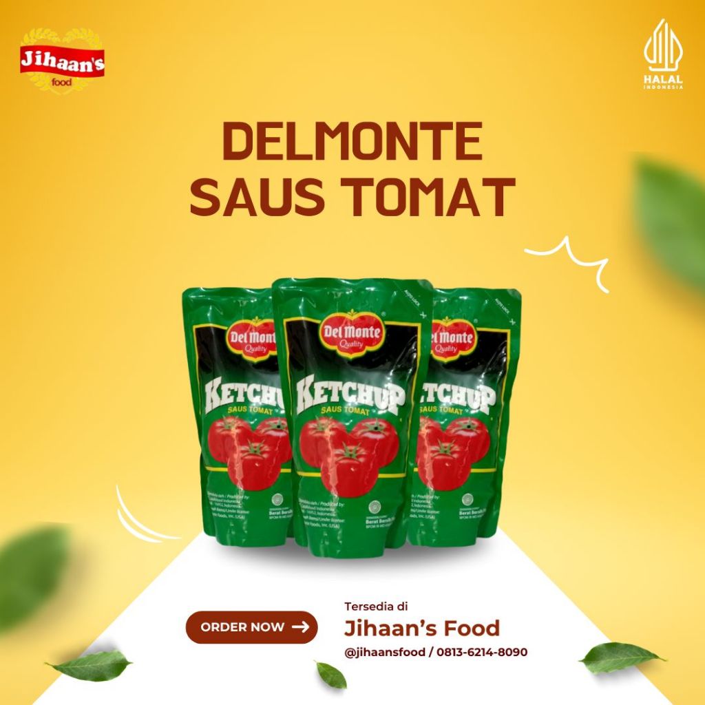 

Delmonte Saus Tomat 1kg / Delmonte Tomato Paste