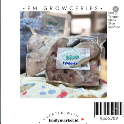 

Ikan Tenggiri Potong Slice (Steak Cut) by EM